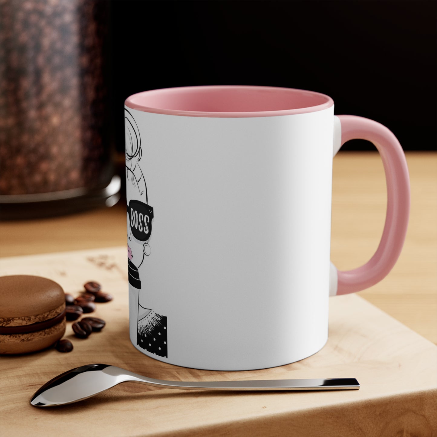 Girl Boss Accent Mug