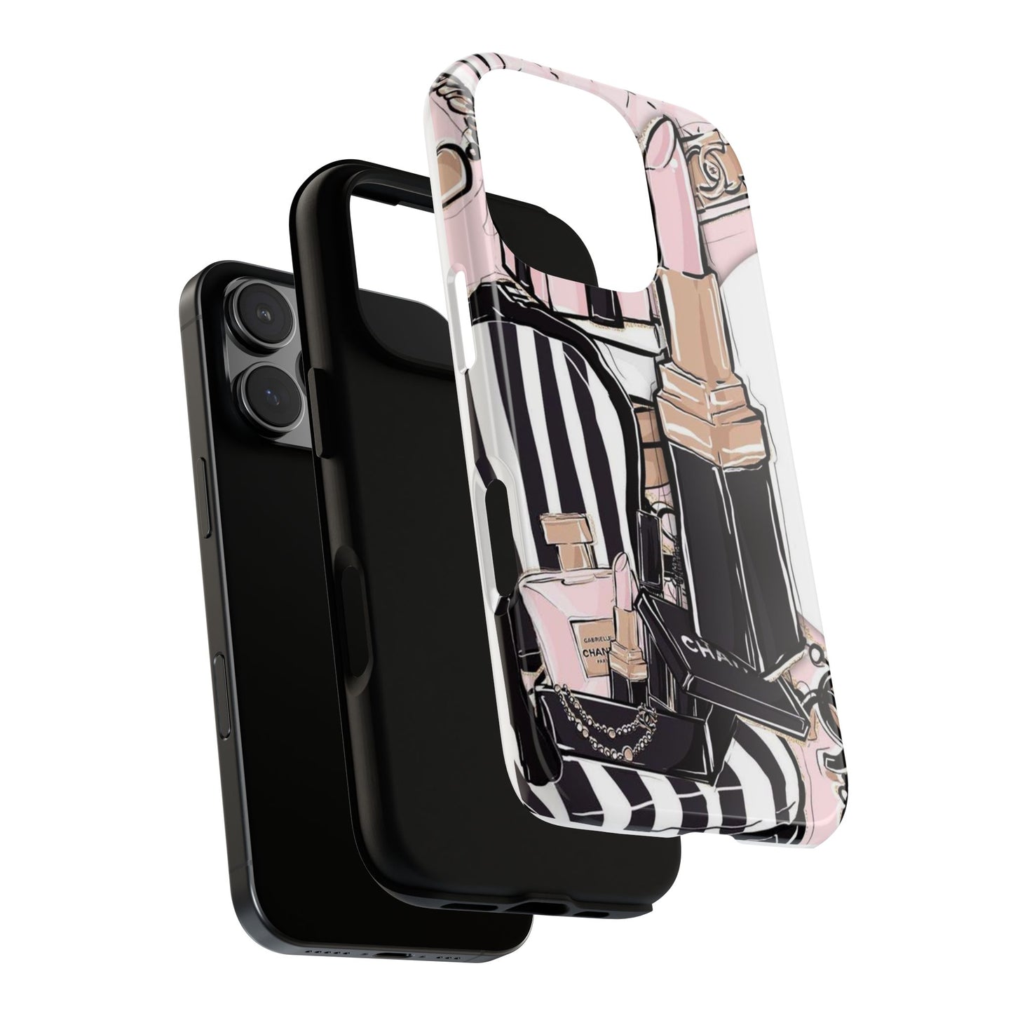 Pin stripe fashion Tough Cases