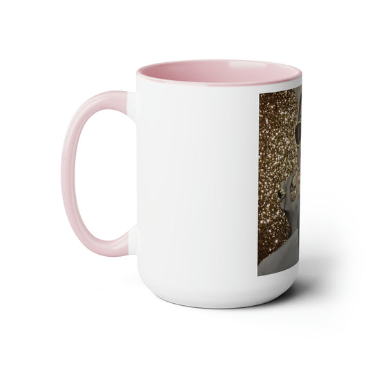 Lip Gloss Two-Tone Coffee Mugs, 15oz