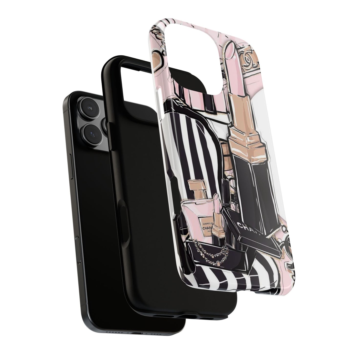 Pin stripe fashion Tough Cases