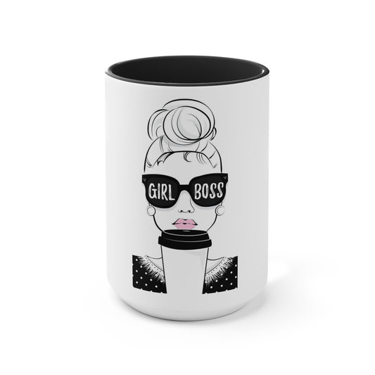 Girl Boss Accent Mug