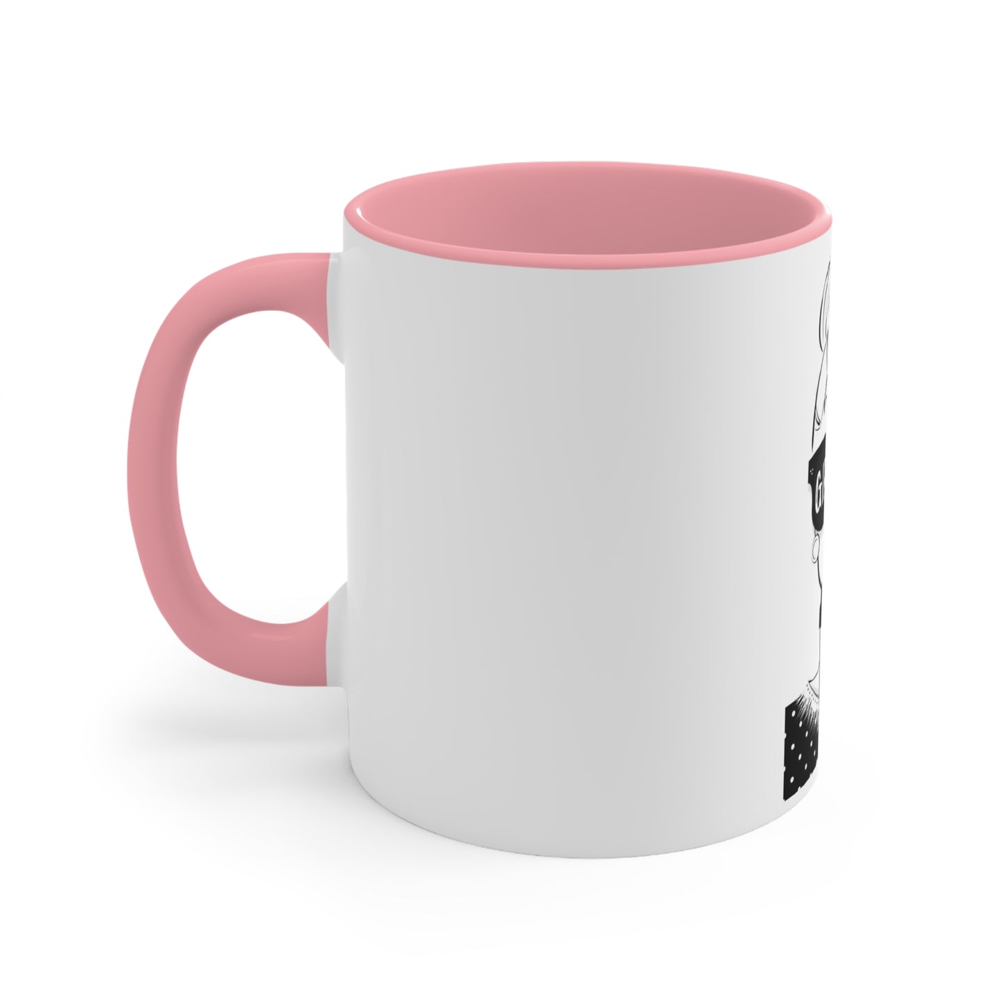 Girl Boss Accent Mug