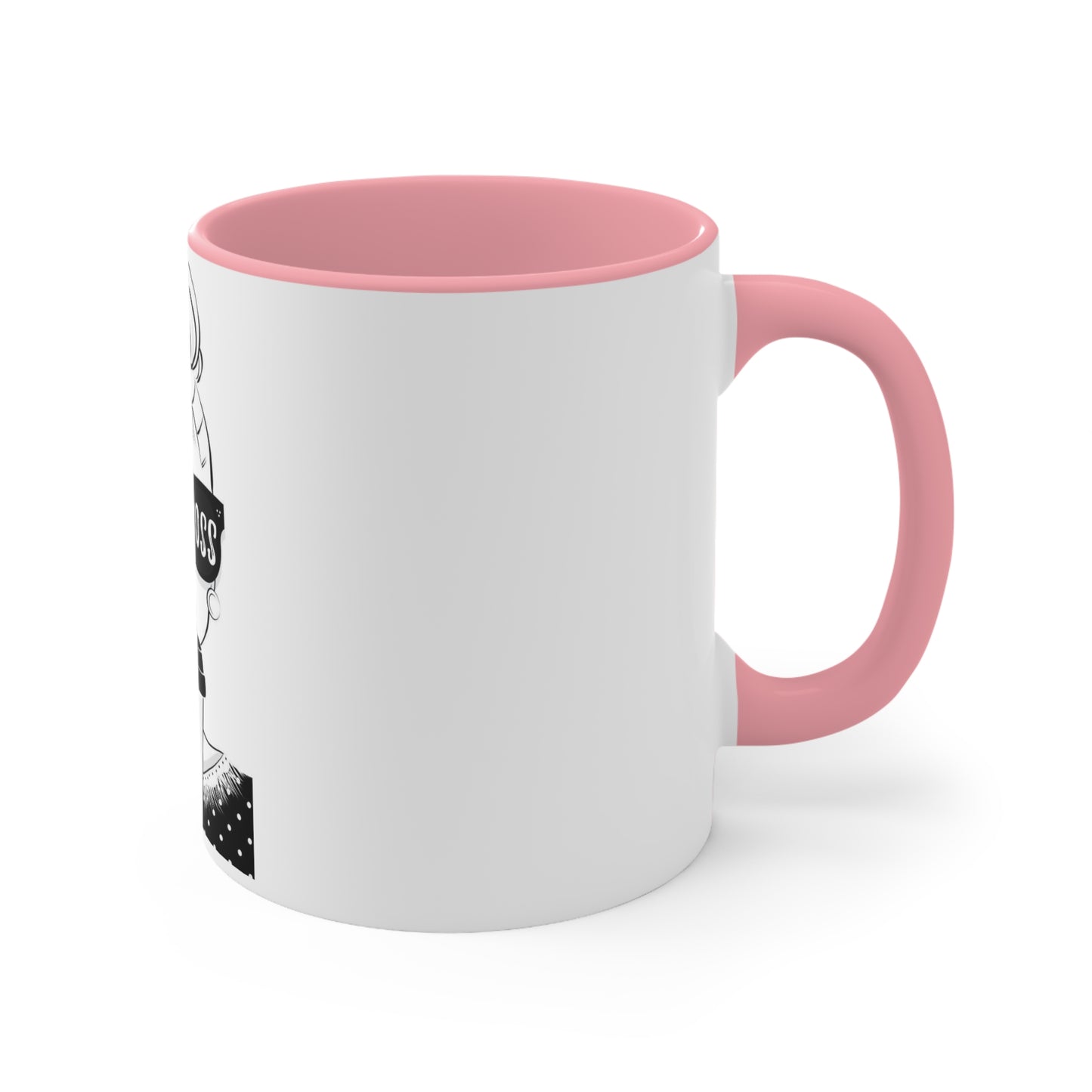 Girl Boss Accent Mug