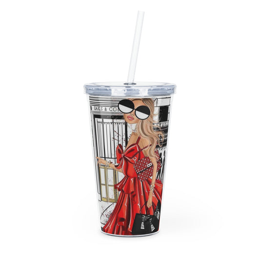 SFA Gal Plastic Tumbler with Straw