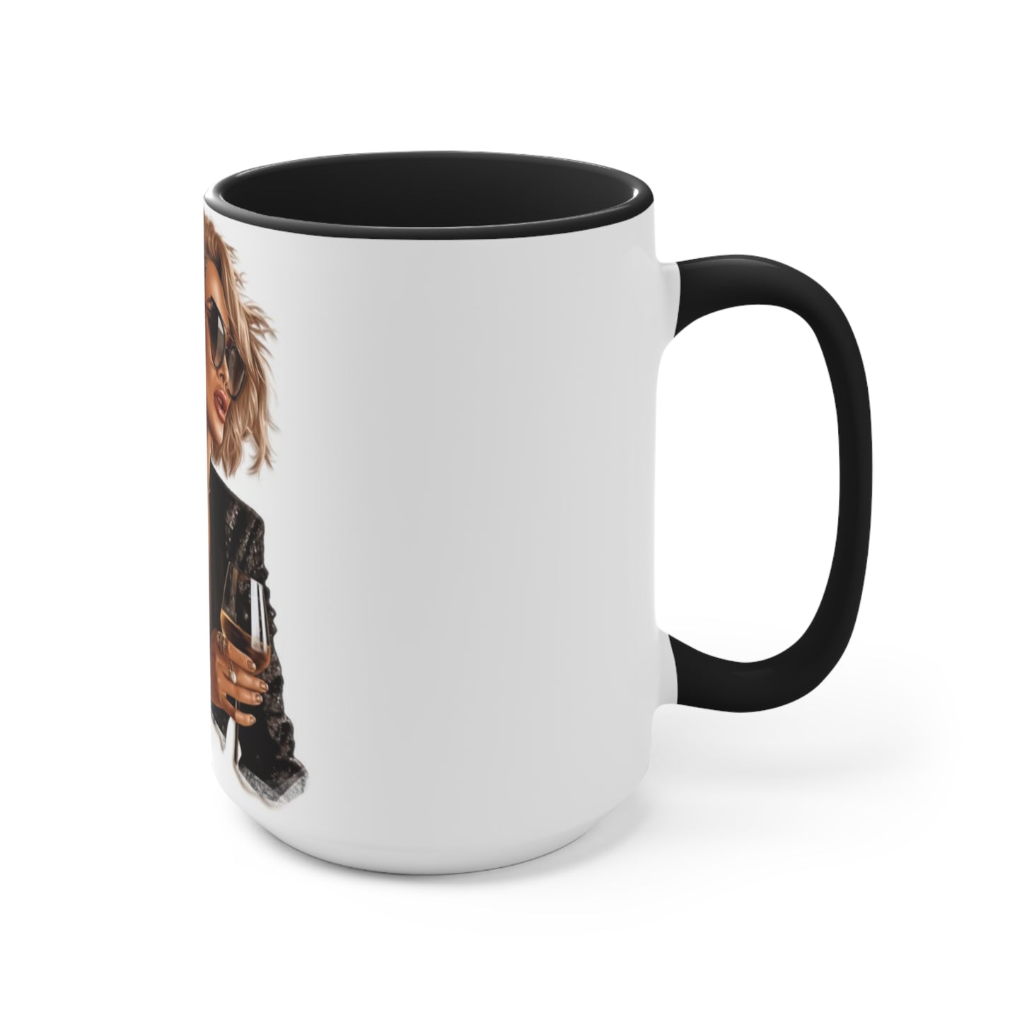 Edgy Chic' Accent Mug