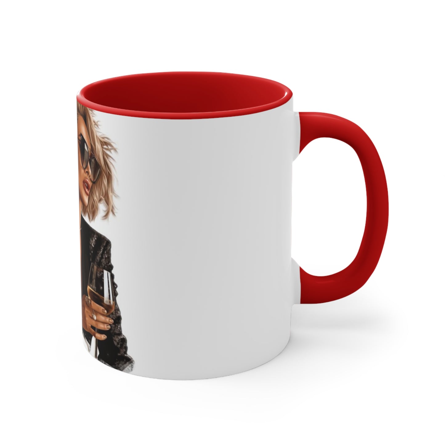 Edgy Chic' Accent Mug