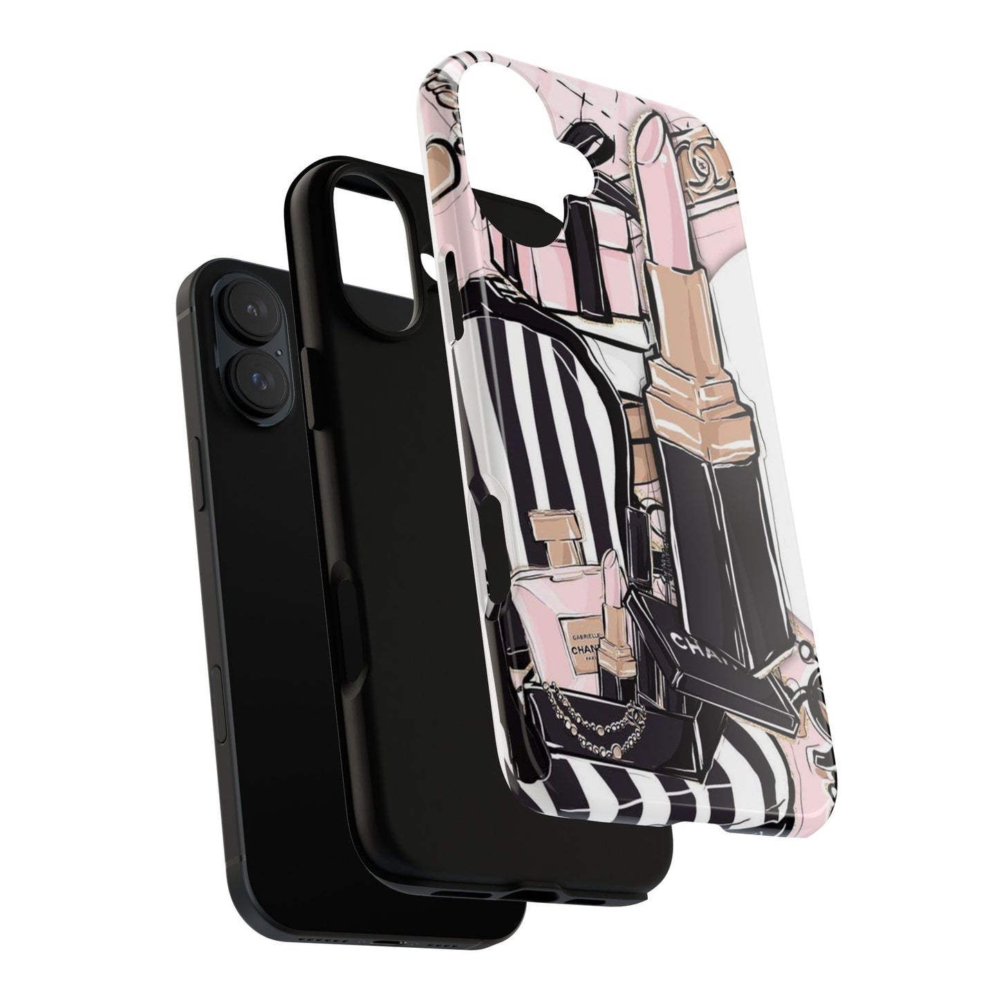 Pin stripe fashion Tough Cases