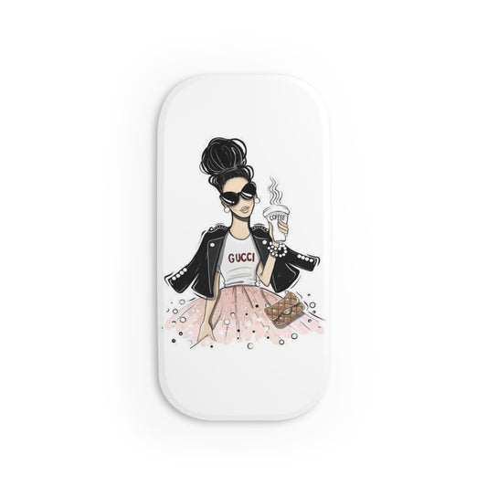 Fashion Gal Phone Click-On Grip
