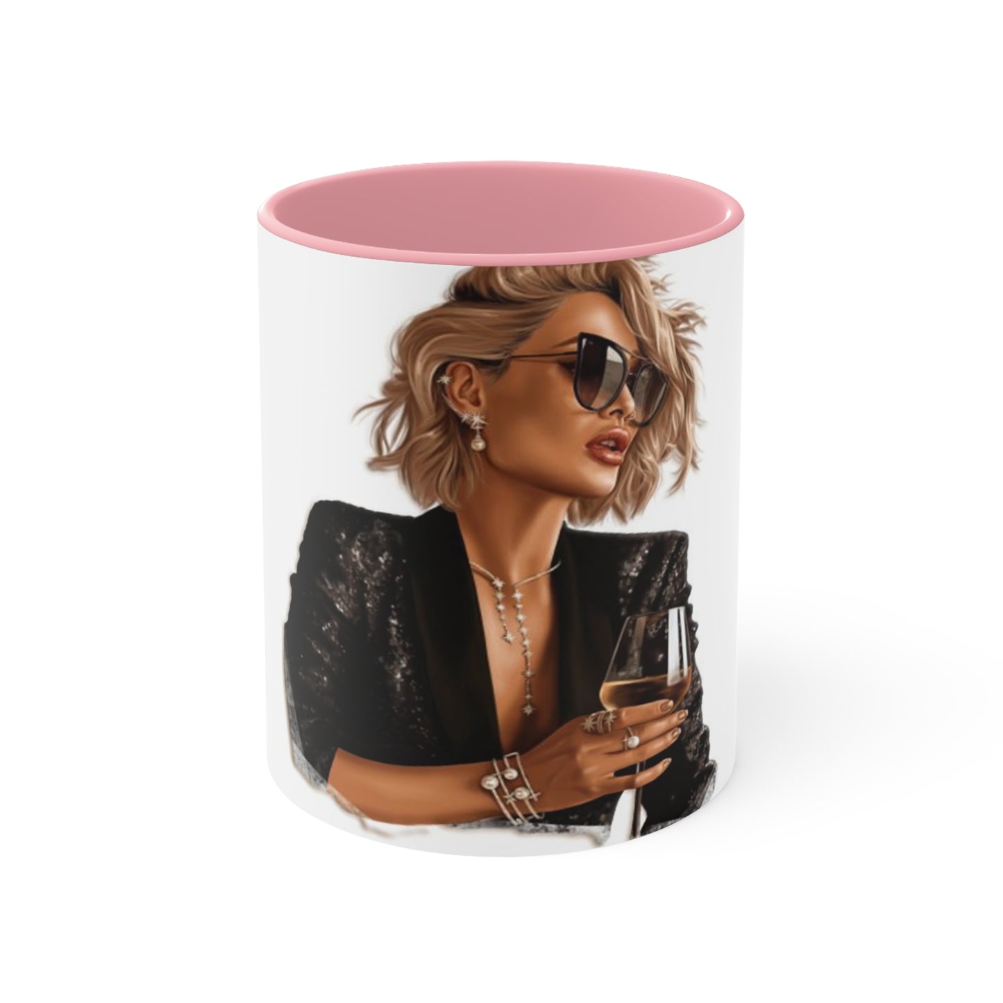 Edgy Chic' Accent Mug