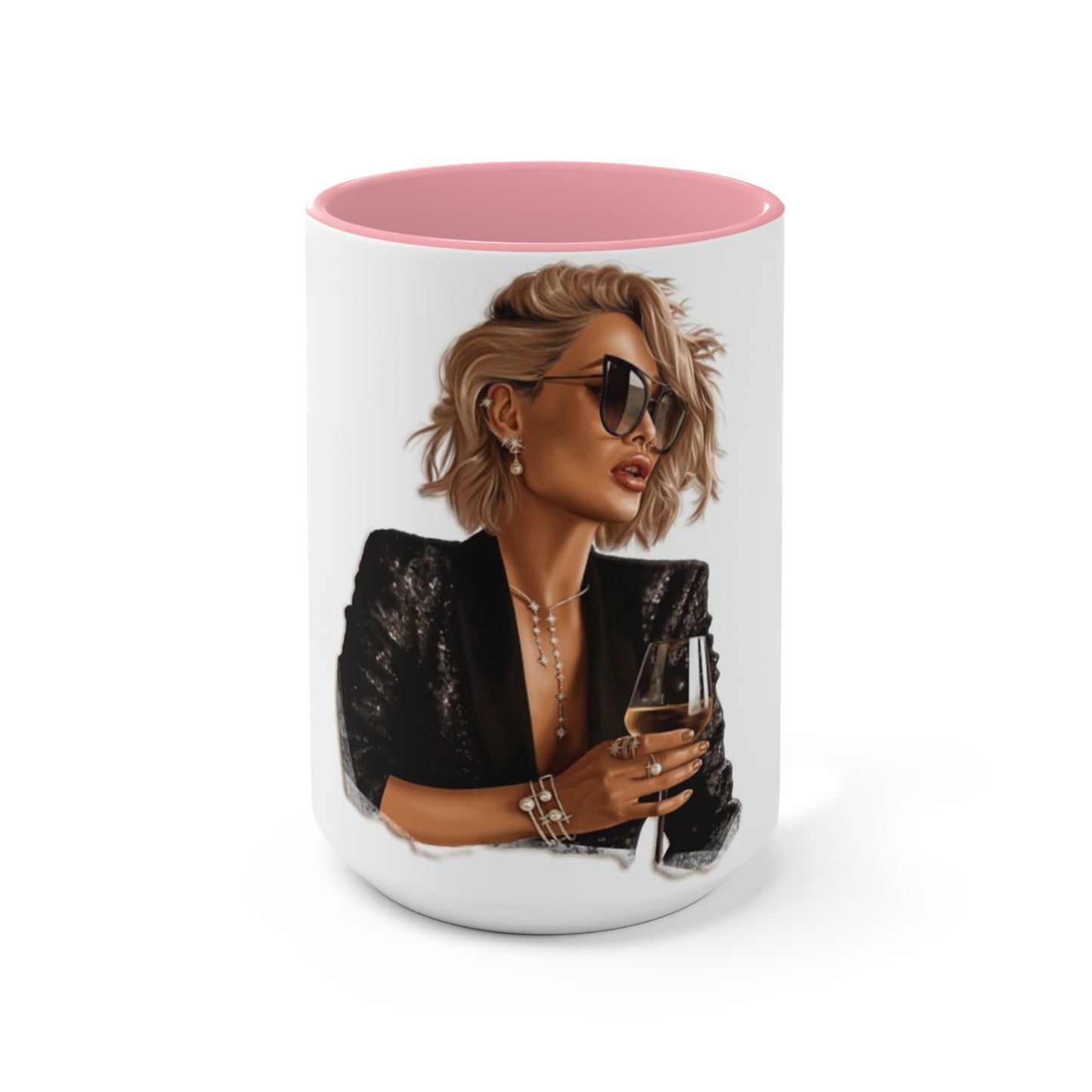 Edgy Chic' Accent Mug