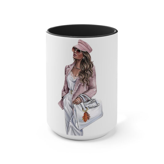 Let's Go Shopping Accent Mug