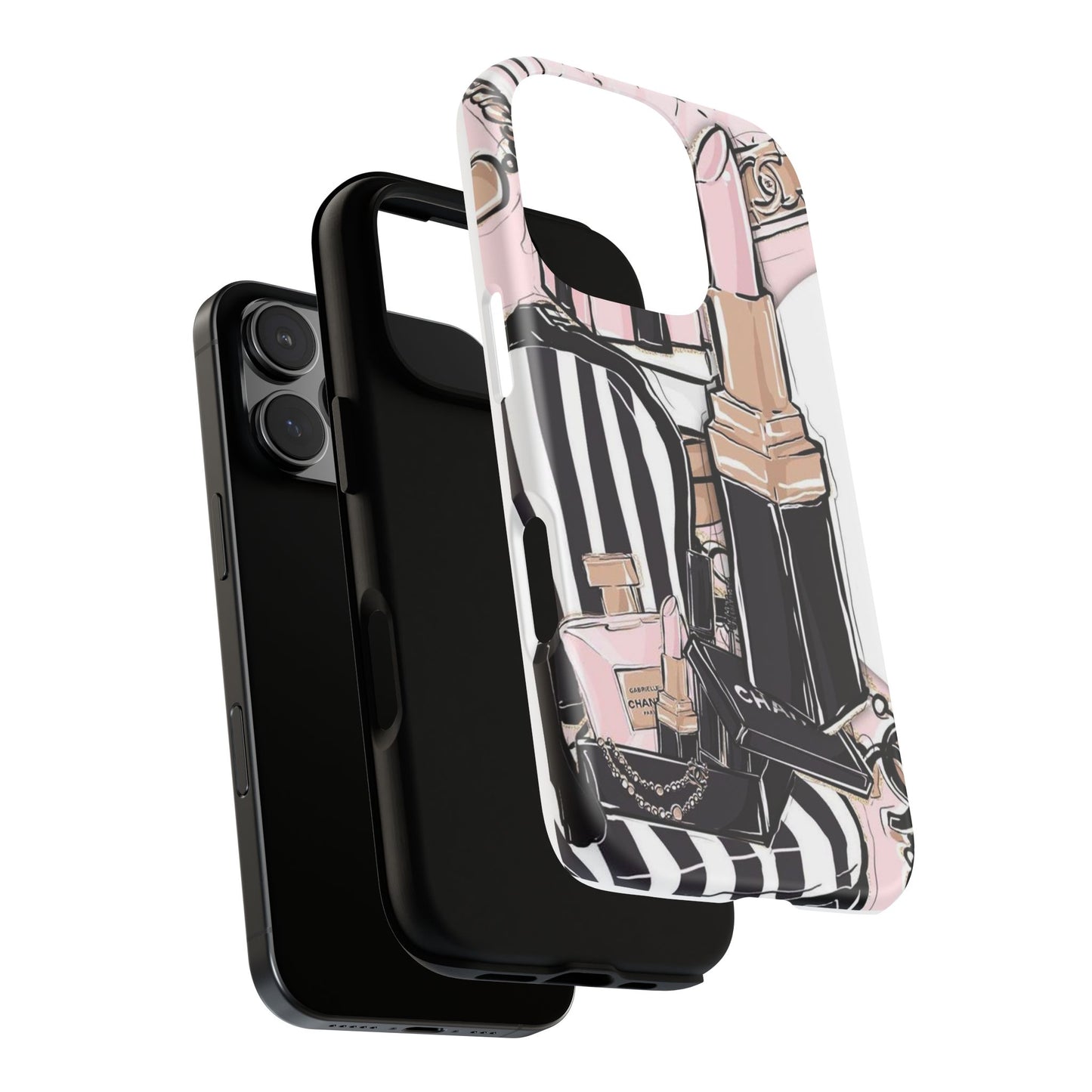 Pin stripe fashion Tough Cases