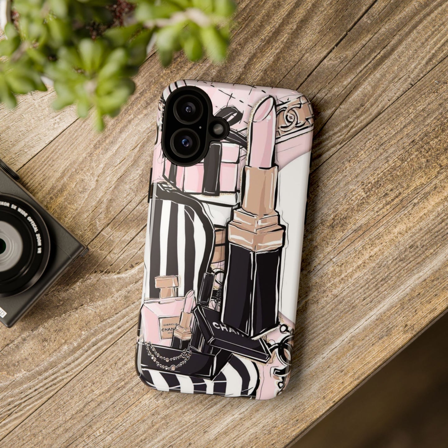 Pin stripe fashion Tough Cases