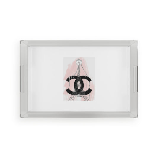 CC Paris Acrylic Serving Tray