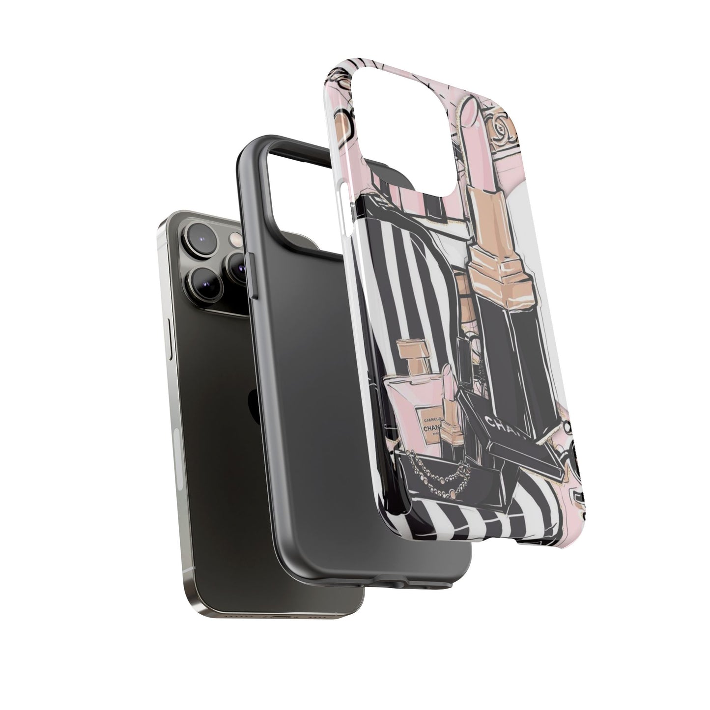 Pin stripe fashion Tough Cases