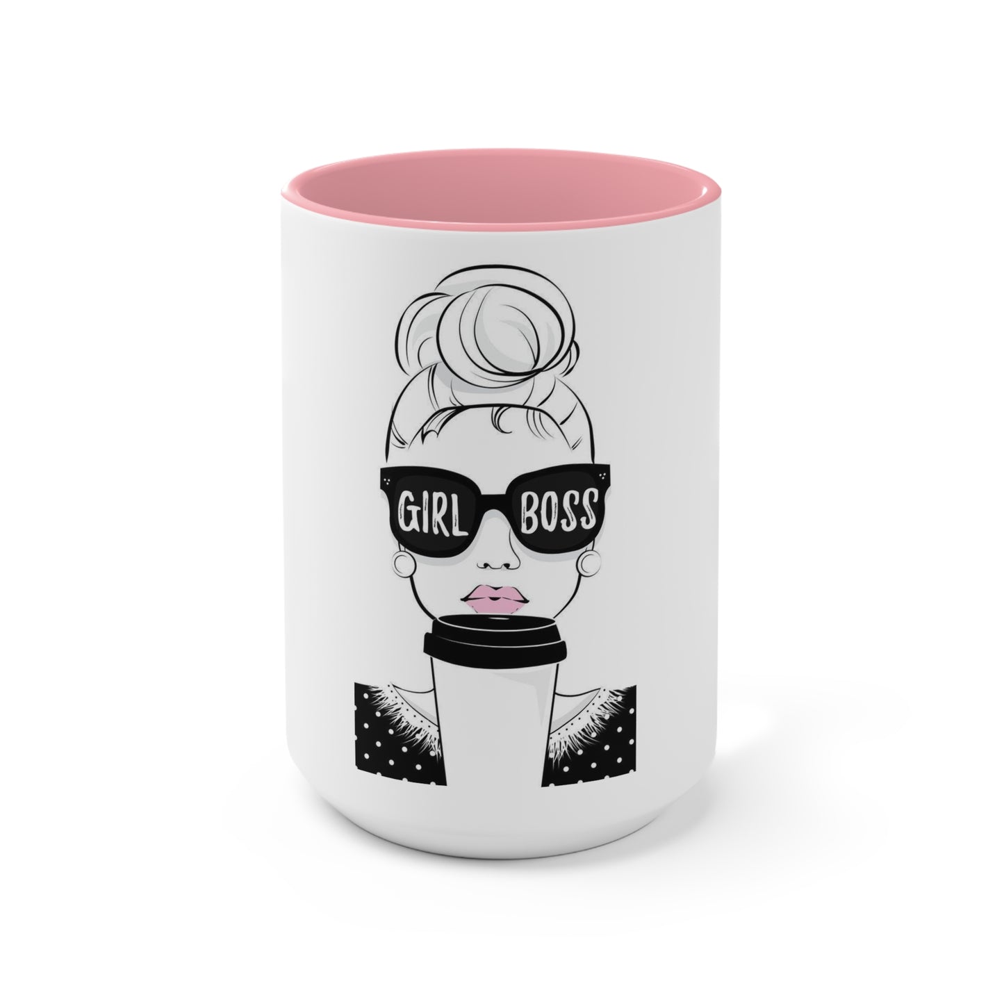 Girl Boss Accent Mug