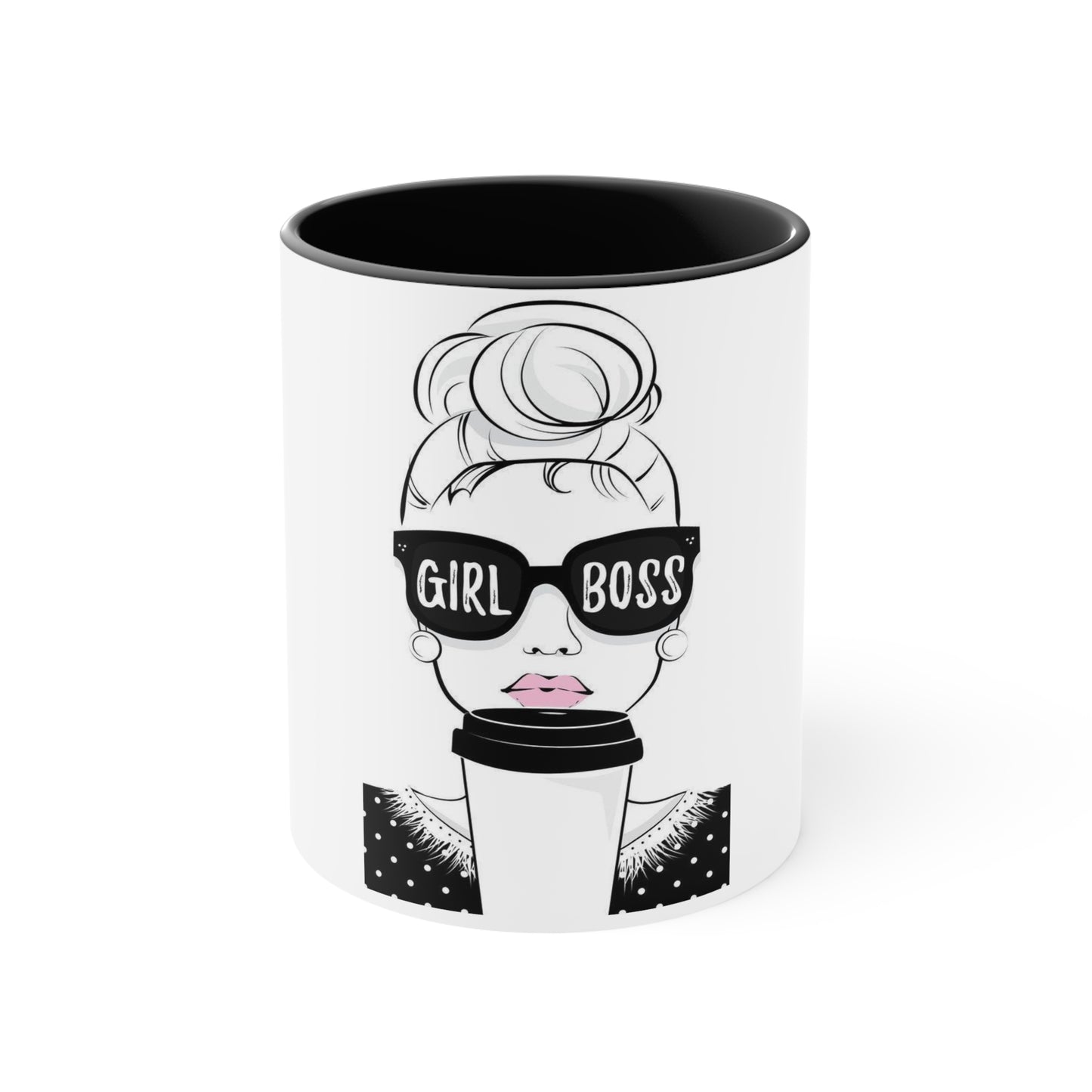 Girl Boss Accent Mug