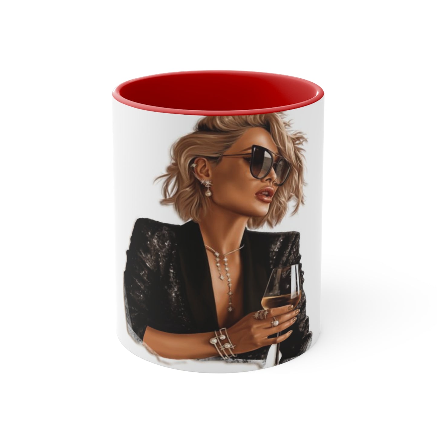 Edgy Chic' Accent Mug