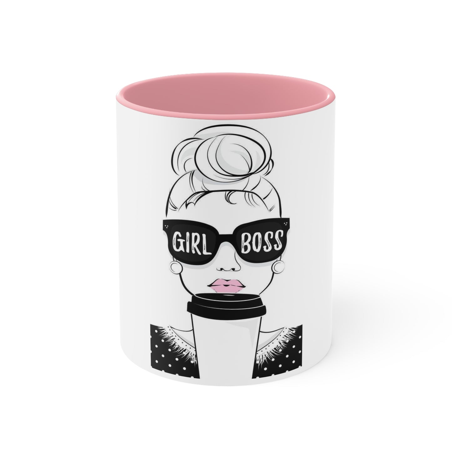 Girl Boss Accent Mug