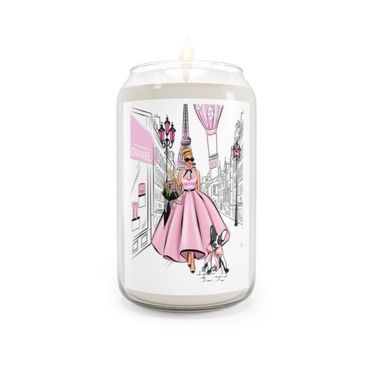 Pretty in Pink Scented Soy Candle, 9oz